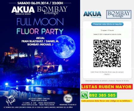 Sábado 06 de septiembre de 2014 - Full Moon Party